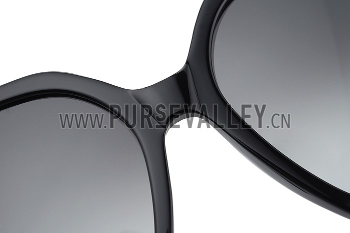 Burberry Butterfly Square Black Sunglasses 307757