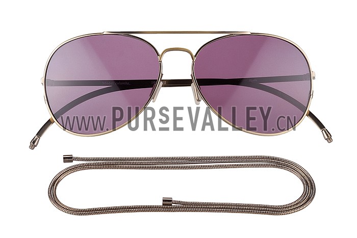 Ksubi Aviator Purple Lens Sunglasses 307767
