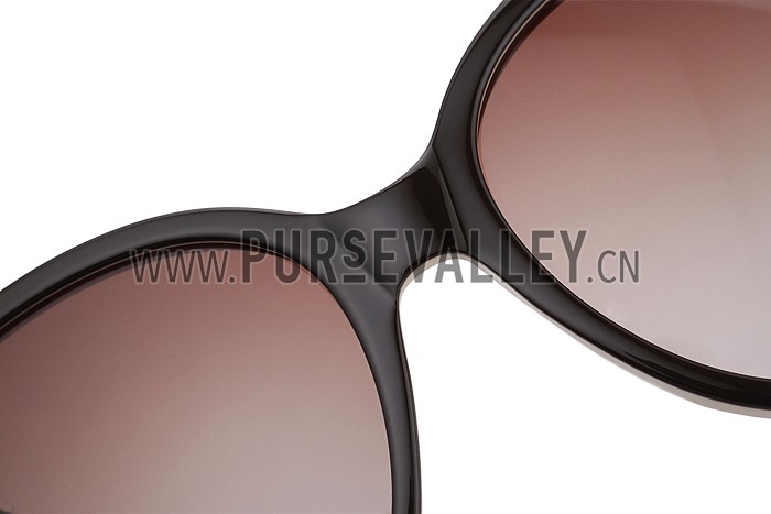 Burberry Butterfly Round Gold Sunglasses 307761