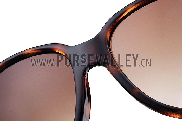 Gucci Modern Shape Havana Sunglasses 307812
