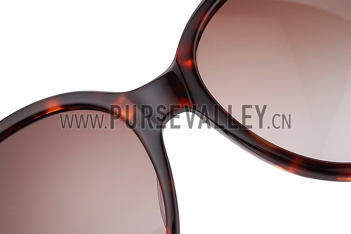 Burberry Butterfly Round Havane Sunglasses 307763