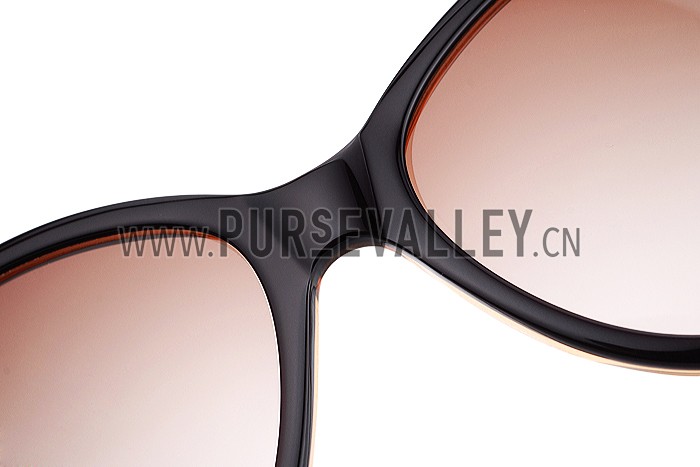 Hermes H Logo Brown Sunglasses 307842