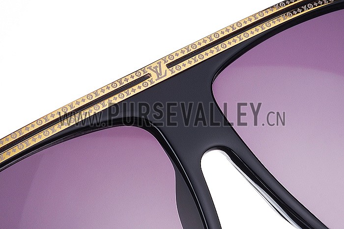 Louis Vuitton Evidence Black Sunglasses 307856