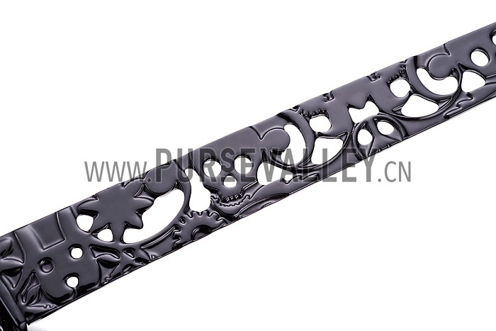 Karen Walker Fantastique Mirror Black Orange Lens Sunglasses 307759