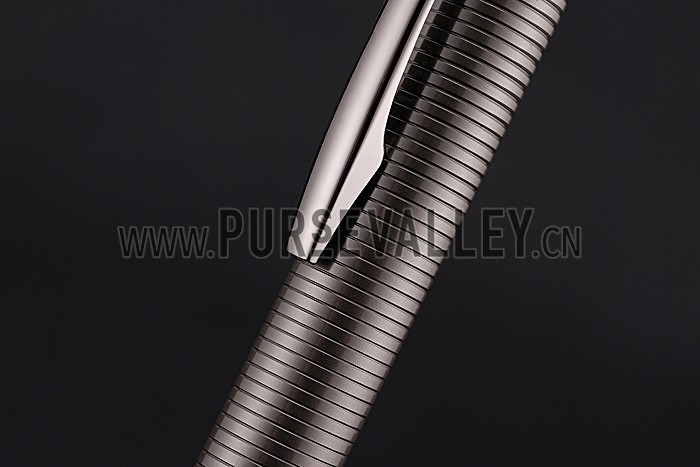 MontBlanc Starwalker Horizontally Grooved Light Brown Grey Ballpoint Pen 622813