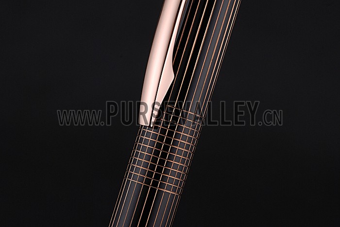 MontBlanc StarWalker Red Gold Cutwork Ballpoint Pen 622815