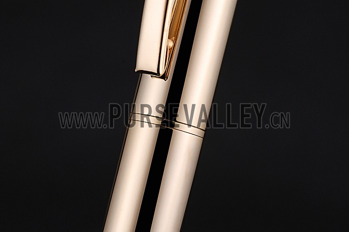 Gucci Gold Rimmed Gold Ballpoint Pend 622784