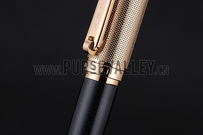 Bentley Gold Tip And Upper Body Black Ballpoint Pen 622788