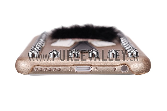 Fendi Karlito Gold Studded Case for iPhone 6/6S 18926693