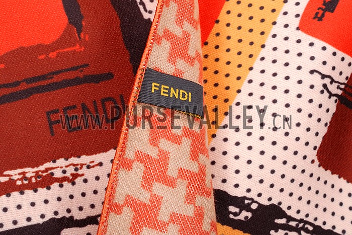 Fendi Womens Silhouette Orange 621785