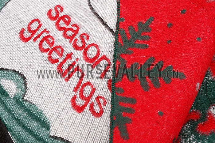 Hermes Santa Bold Print Green 621797