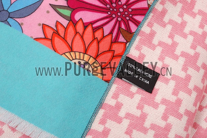 Hermes Animal Kingdom Scarf Pink 621800