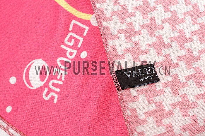 Valentino Starry Sky Scarf Pink 621808
