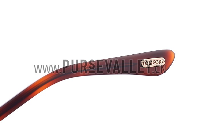 Tom Ford Cyrille Aviator Brown Frame Sunglasses 307899