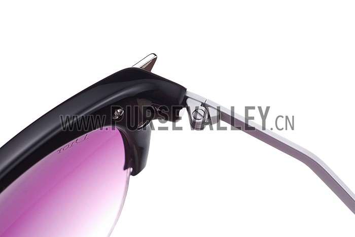 Dior Zig-Zag White Rims Sunglasses 307872