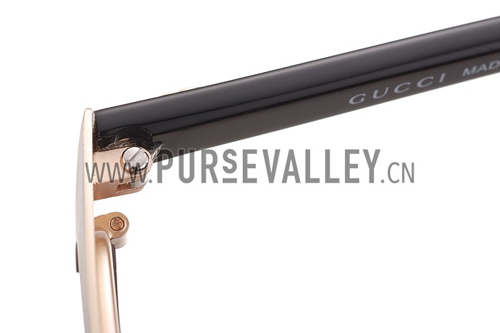 Gucci Cat Eye Brown Frame Sunglasses 308199