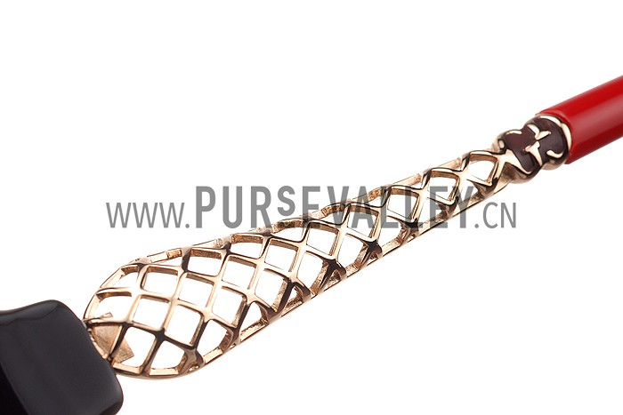 Gucci Diamantissima Black Frame Sunglasses 308086