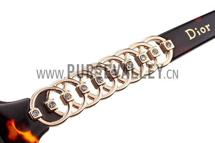 Christian Dior Brillance Tortoise Frame Sunglasses 308065