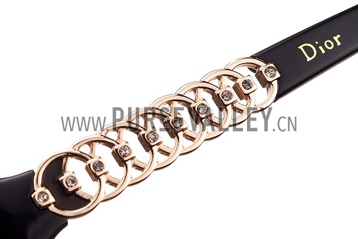 Christian Dior Brillance Black Frame Sunglasses 308062