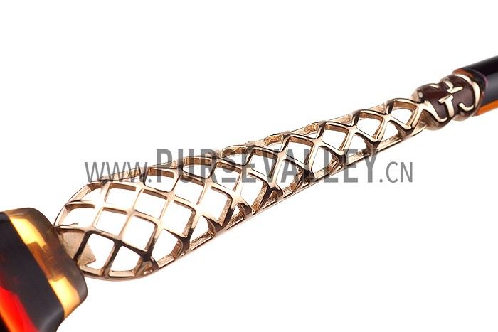 Gucci Diamantissima Brown Frame Sunglasses 308088