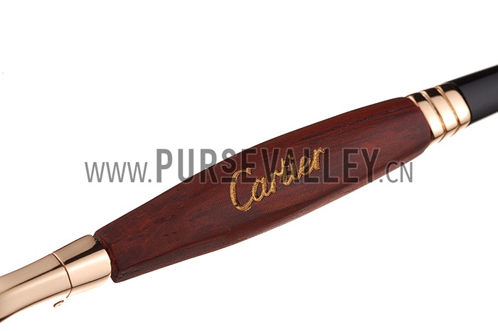 Cartier Aviator Gold Frame Grey Lenses Sunglasses 308125