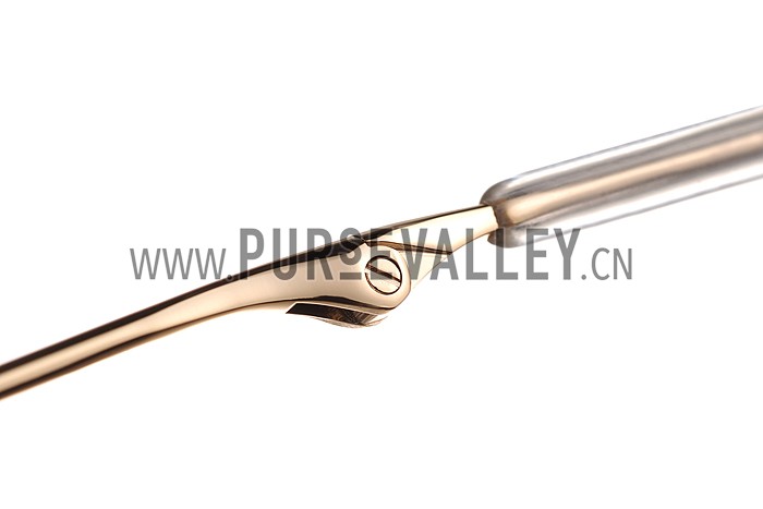 Ray Ban Round Gold Metal Frame Blue/Violet Mirrored Lenses Sunglasses 308157