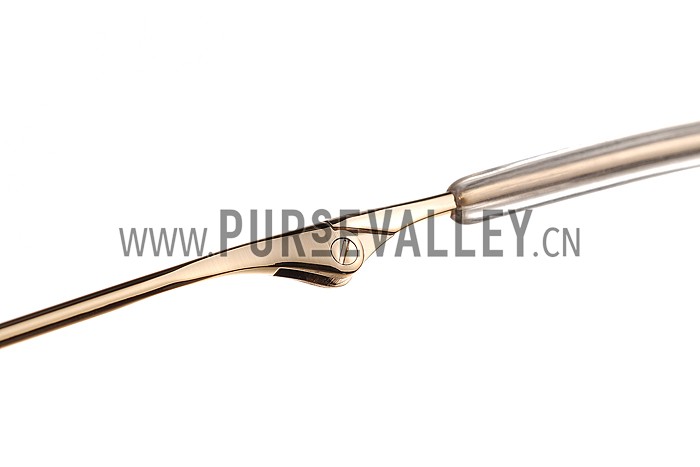 Ray Ban Round Gold Metal Frame Brown Lenses Sunglasses 308158