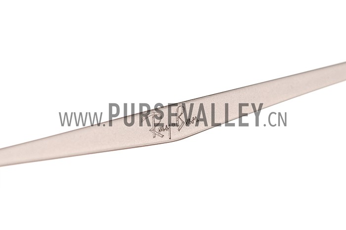 Ray Ban Aviator Liteforce White Frame Orange Mirrored Lenses Sunglasses 308169