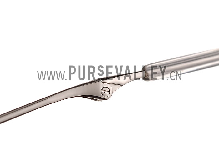 Ray Ban Round Silver Metal Frame Grey Lenses Sunglasses 308161