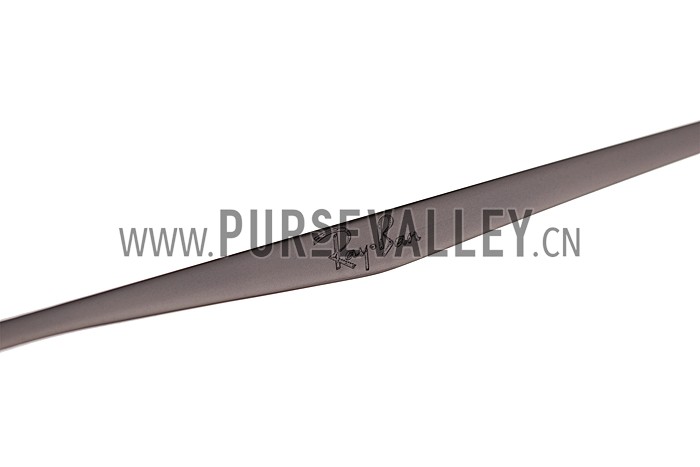 Ray Ban Wayfarer Light-Ray Black Frame Black Lenses Sunglasses 308162