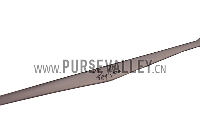 Ray Ban Wayfarer Light-Ray Blue Frame Black Lenses Sunglasses 308163