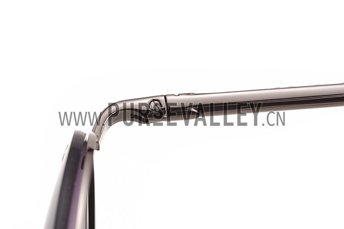 Dolce and Gabbana Pilot Grey Frame Sunglasses 308195