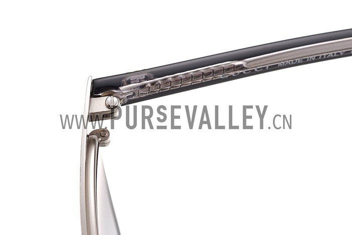 Gucci Cat Eye Black Frame Sunglasses 308197