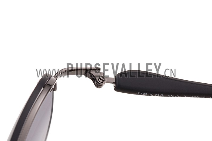 Prada Sporty Linea Rossa Logo Grey Frame Sunglasses 308216