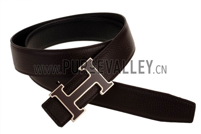 Hermes H Buckle Brown Belt