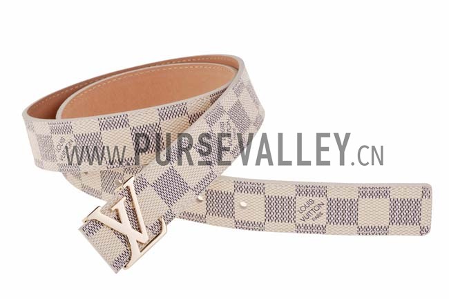 Louis Vuitton Initiales Damier Azur Belt
