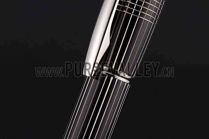 MontBlanc Starwalker Silver Cutwork Ballpoint Pen With Cap 622812