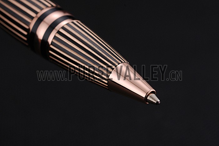 MontBlanc StarWalker Red Gold Cutwork Ballpoint Pen 622815