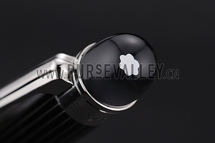 MontBlanc Starwalker Silver Cutwork Ballpoint Pen 622816