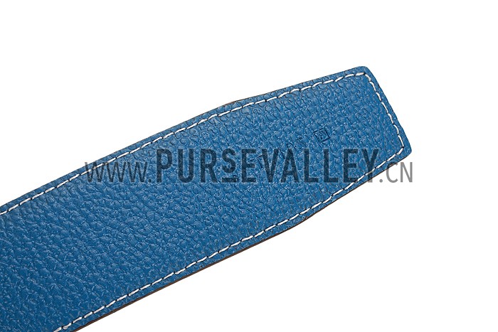 Hermes Blue With Silver 