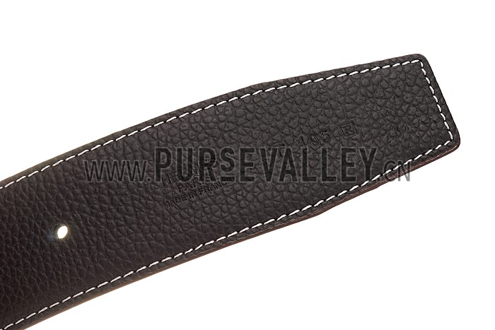 Hermes Brown With Silver 