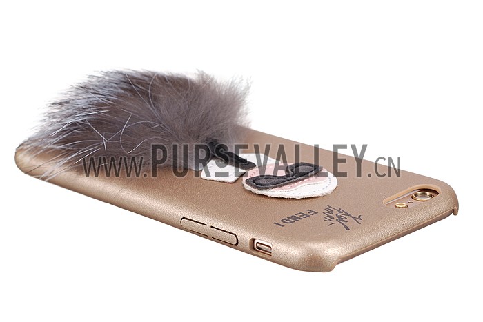 Fendi Karlito Gold Case for iPhone 6/6S 18926690