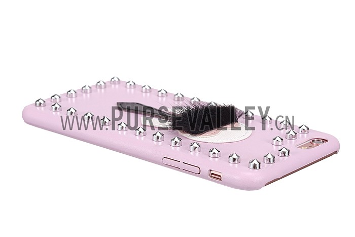 Fendi Karlito Pink Studded Case for iPhone 6 Plus/6S Plus 18926697