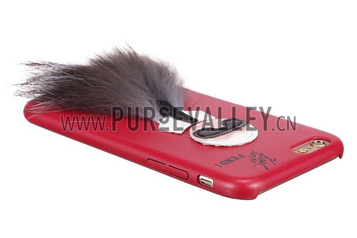 Fendi Karlito Red Case for iPhone 6/6S 18926689