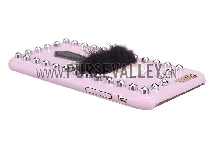 Fendi Karlito Pink Studded Case for iPhone 6/6S 18926692
