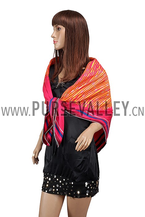 Louis Vuitton Alma Print Scarf Red 621816