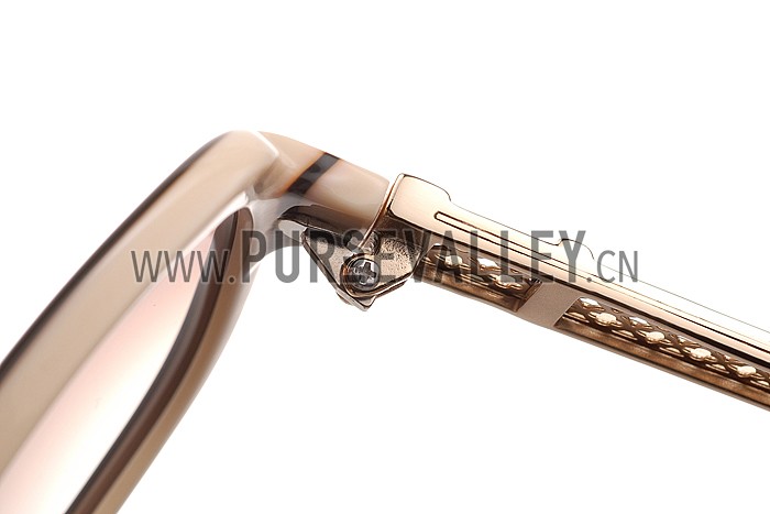 Louis Vuitton Obsession Beige Frame Sunglasses 308108