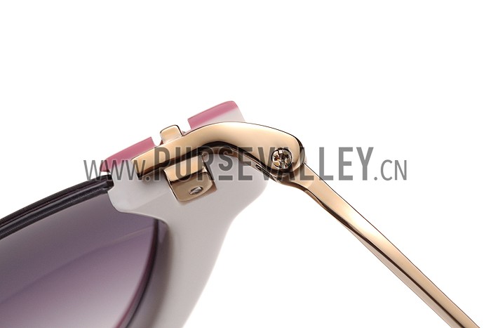 Miu Miu Cut Off Cat-Eye Pink Sunglasses 308038