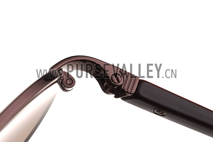 Prada Linea Rossa Brown Frame Brown Lenses Sunglasses 308154