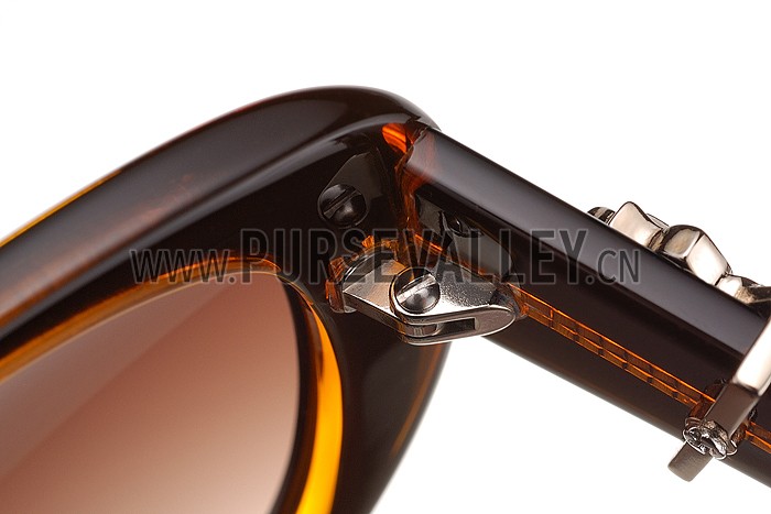 Dolce and Gabbana Yellow With Silver Roses Sunglasses 308029